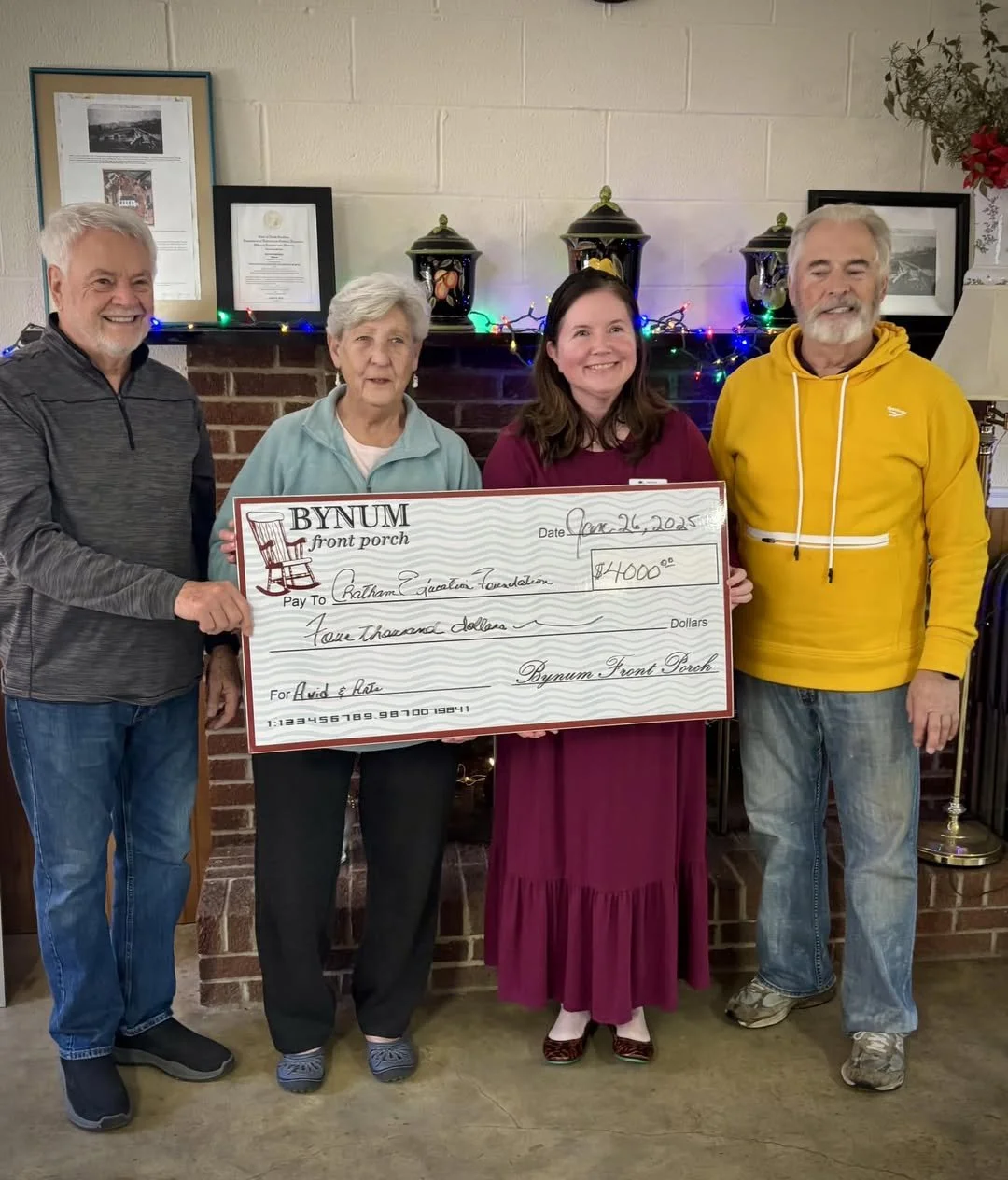 Helping More Students, Together: Bynum Front Porch Awards Grant to CEF