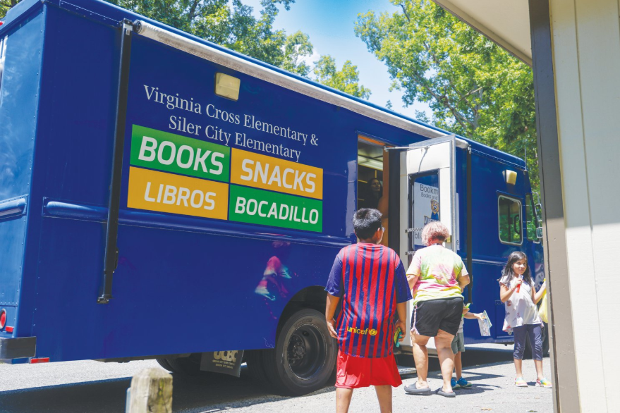 Communities in Schools announces Book Mobile schedule for July and August!