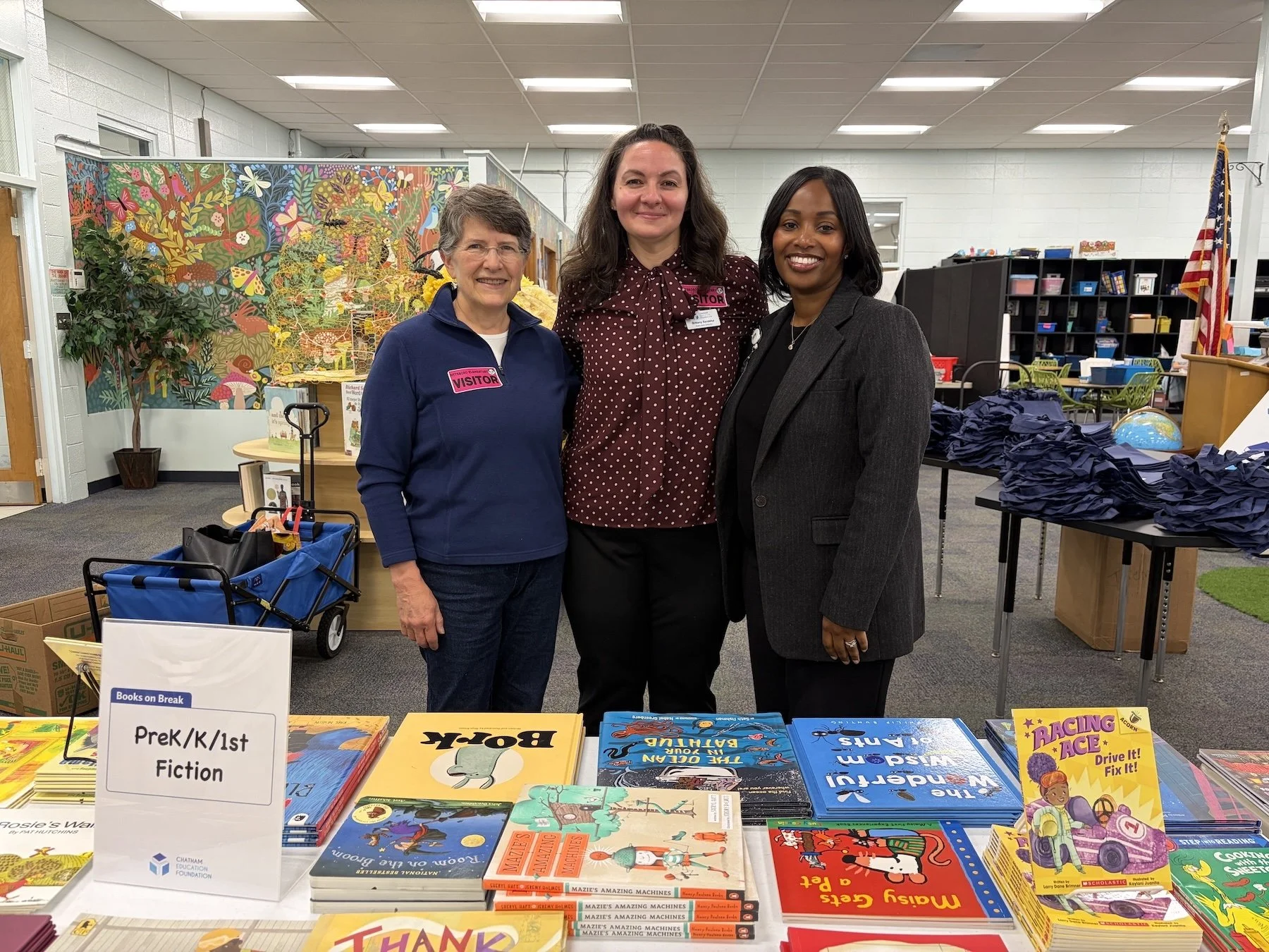 Peggy Myers, CEF Executive Director Brittany Sandefur &amp; Dr. Jayme McPhatter