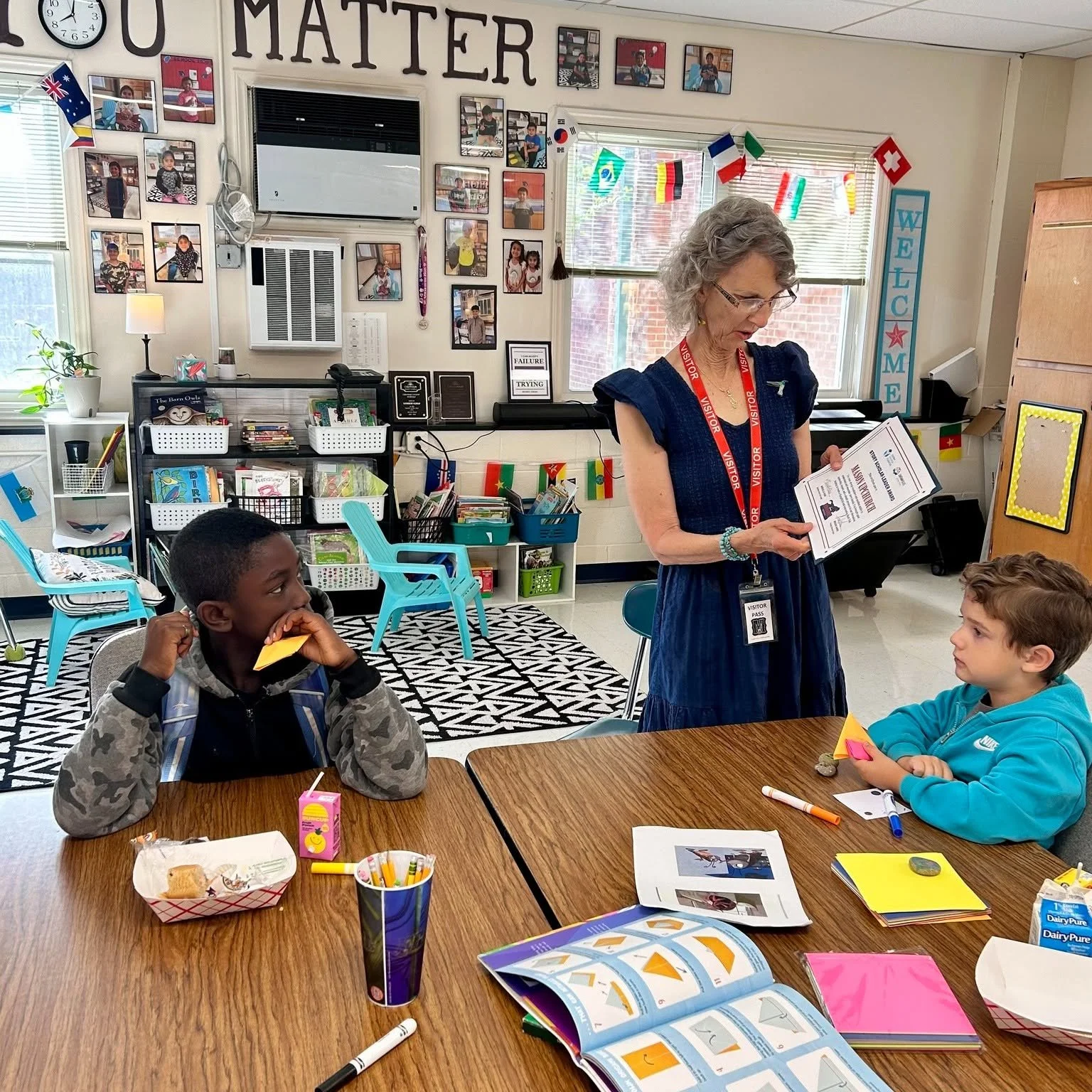 Marcelle Ross: Starting the Day with a Story