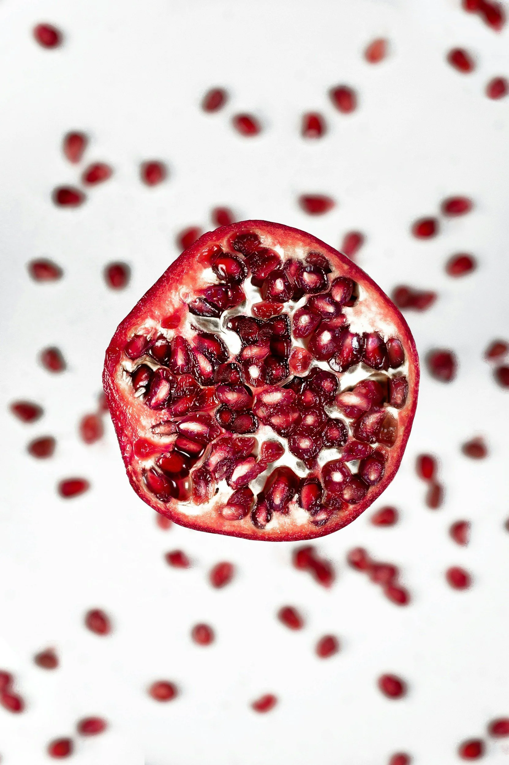 red pomegranate for healthy digestion
