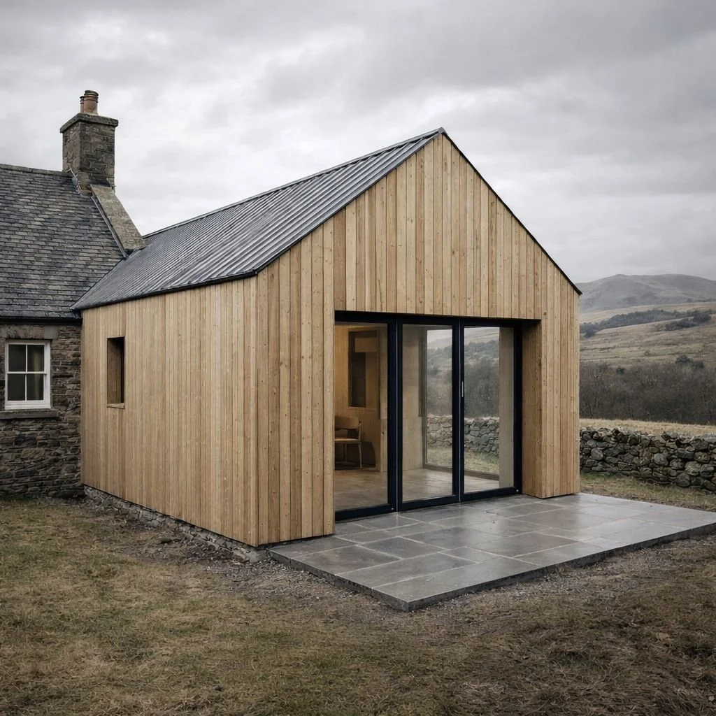 Designing with Timber: Why Larch Works Beautifully for Rural Extensions