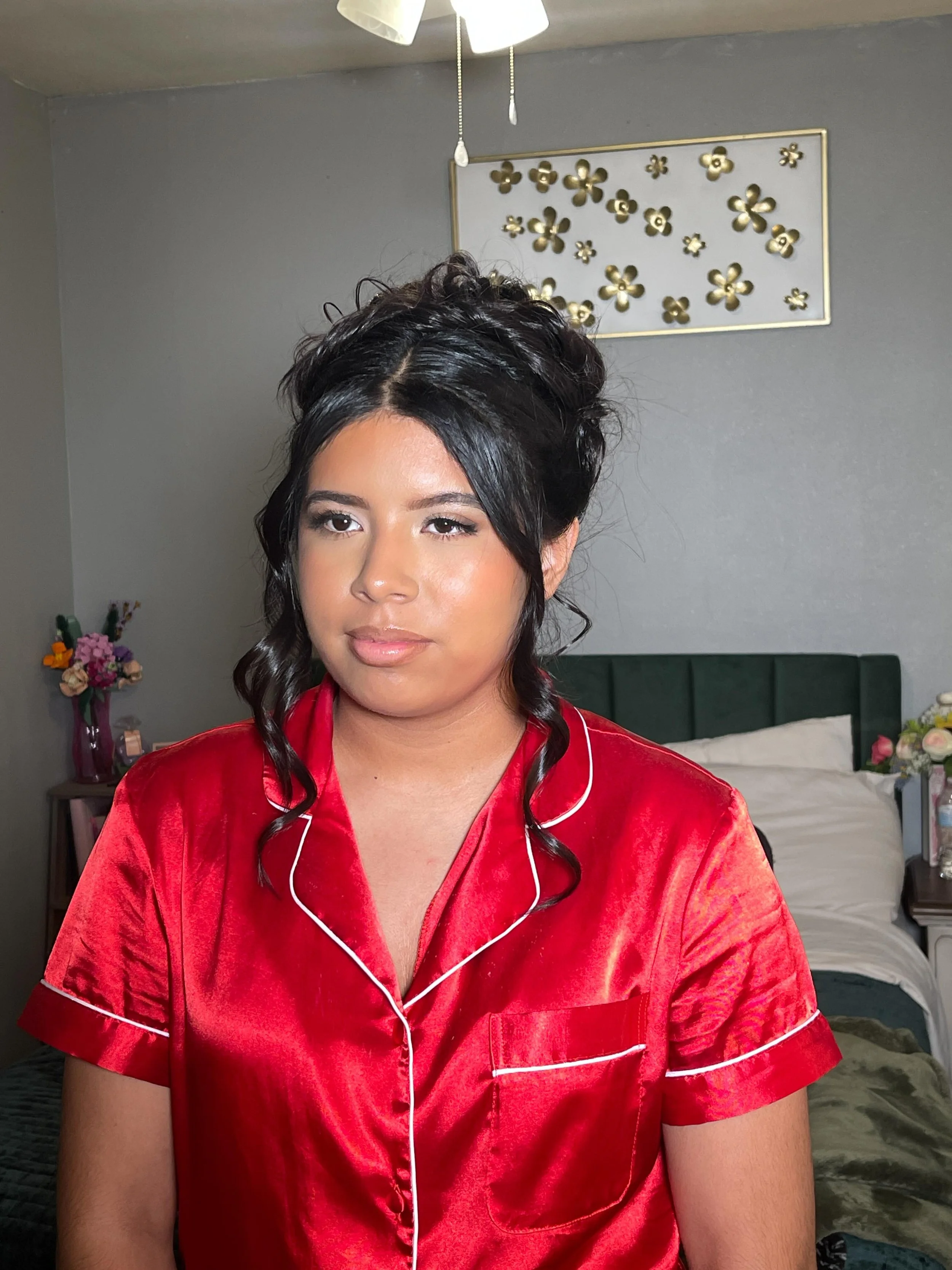 Serving up pure radiance. This client&rsquo;s beauty made my job easy! That glow is everything.