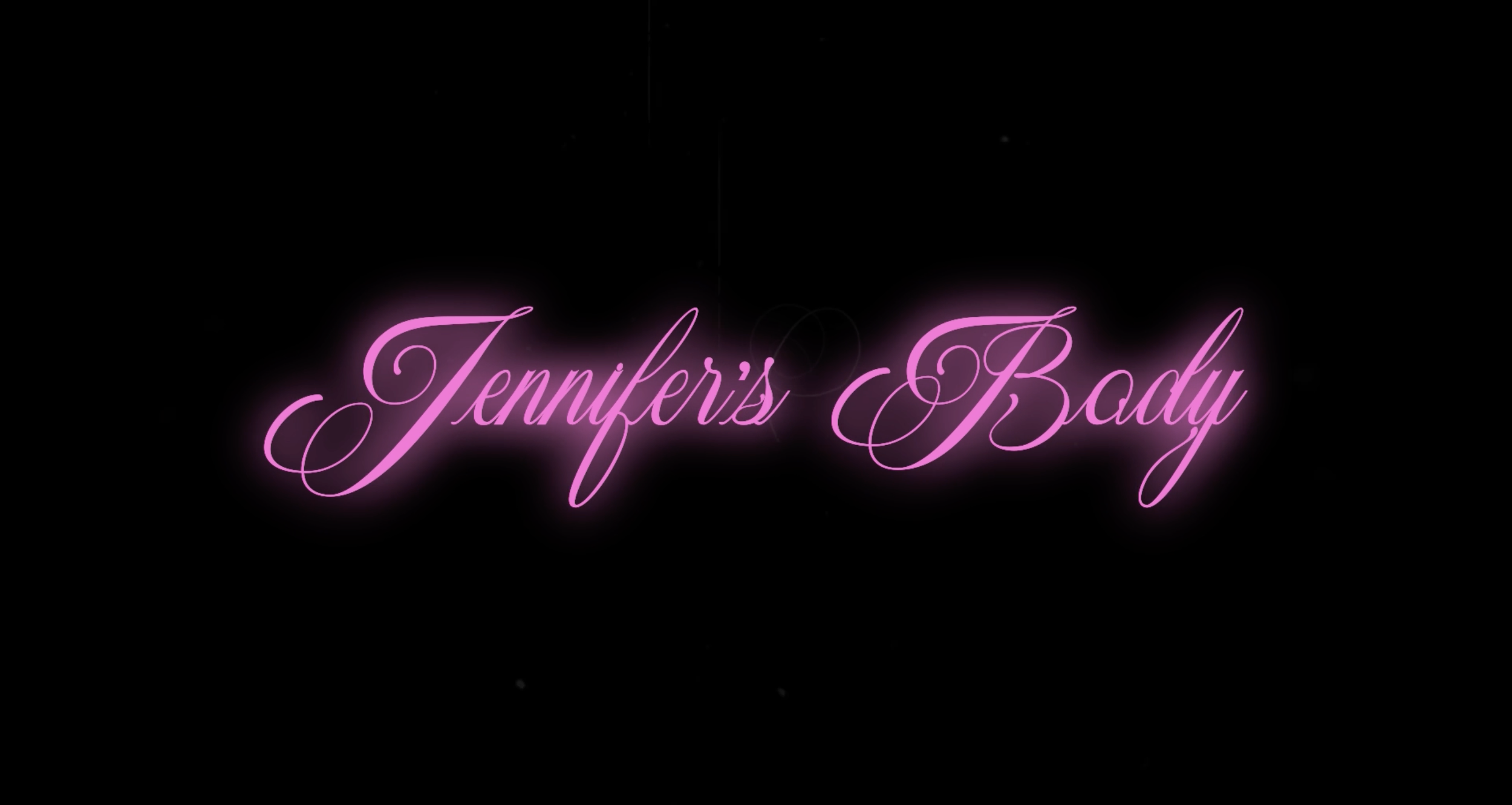 Jennifer's Body // motion graphics