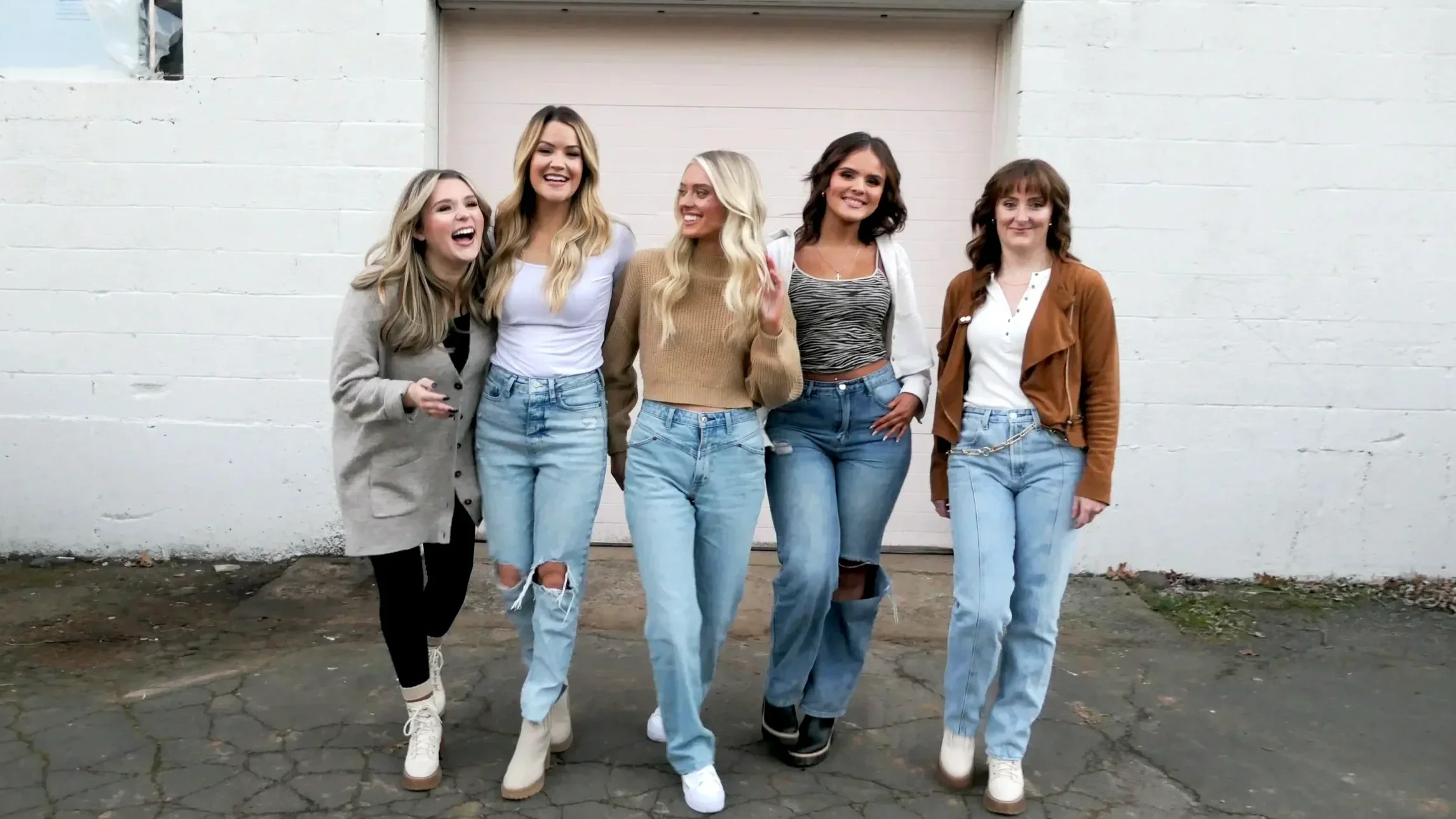 Do’s & Dye Salon team outside the salon.