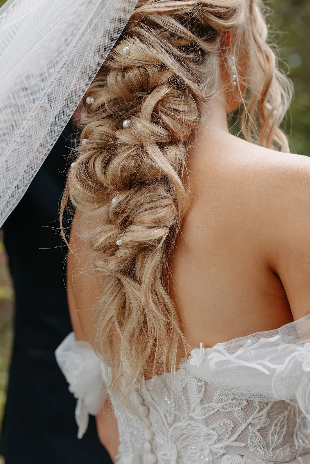 A detailed braid designed to feel romantic and natural from every angle.