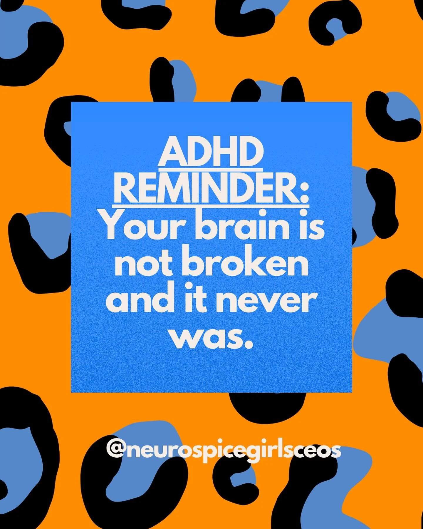 Your brain isn&rsquo;t a faulty version of a neurotypical one; it&rsquo;s simply operating on a completely different OS.

⚡️ For years, the narrative has been that an ADHD brain is something to be fixed.

But the truth is that ADHD brains are differe
