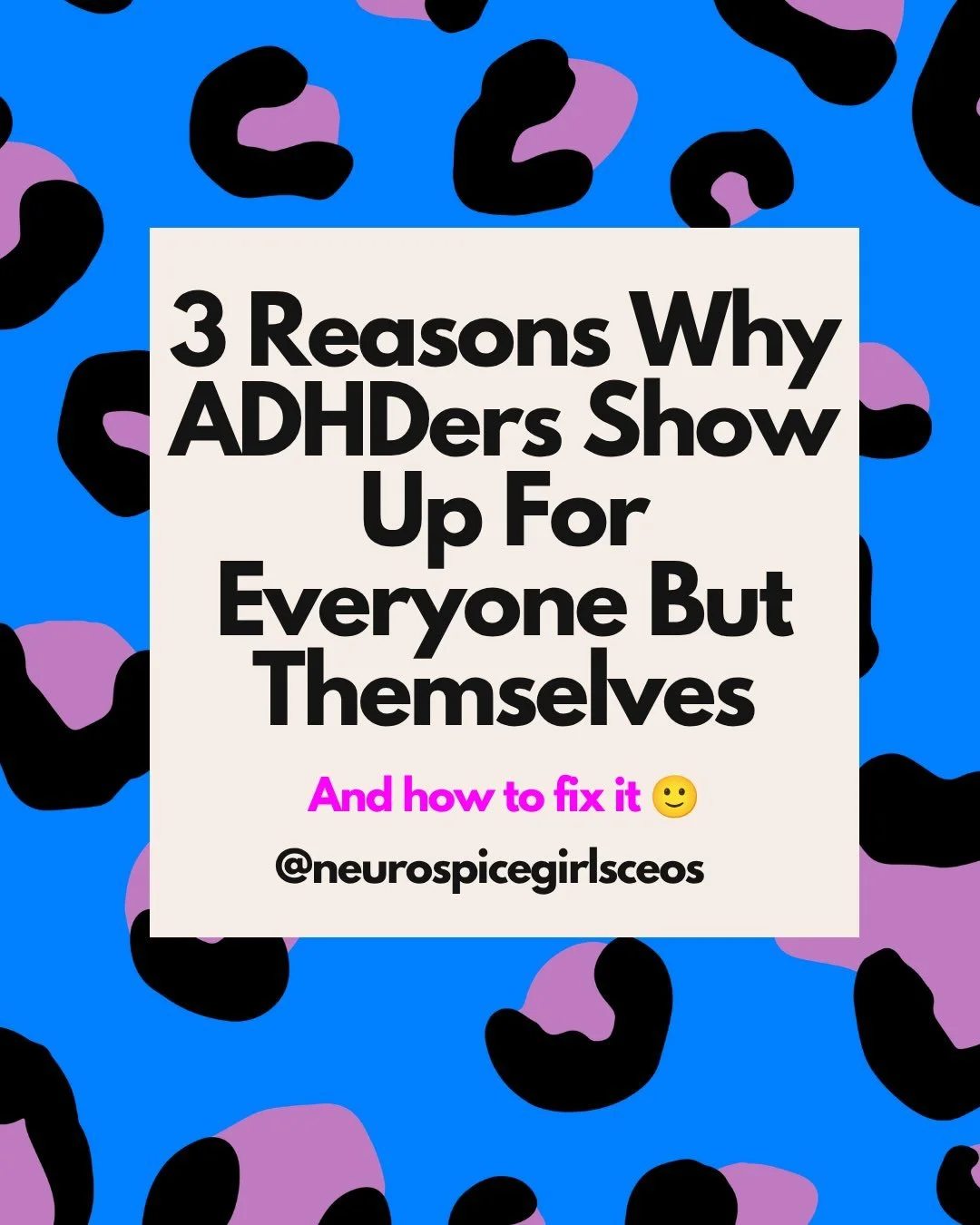 Does your to-do list for others always get finished while your personal goals haven&rsquo;t been touched in months? Most women with ADHD are masters at managing other people&rsquo;s crises and to do lists, while our own life feels like an impossible 