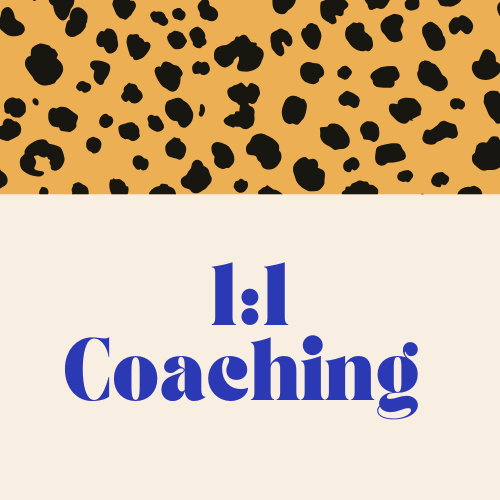 1:1 Coaching Follow up Sessions (30 minutes)