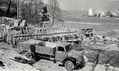 Im Frühjahr 1958 begannen die Bauarbeiten