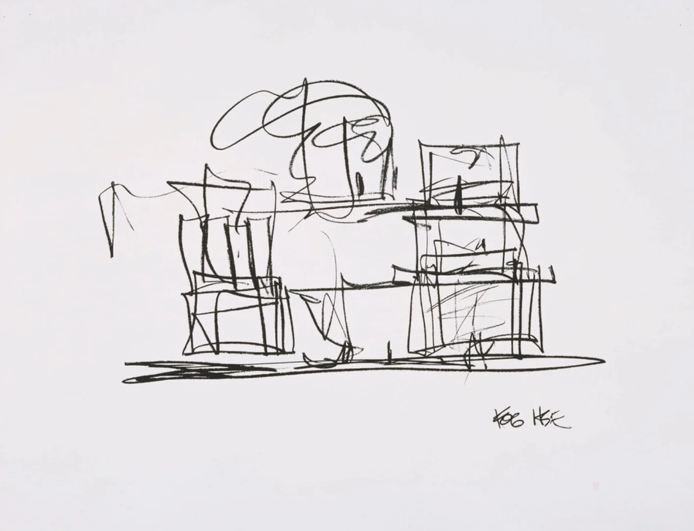 Study for New Frank Gehry House (Copy)
