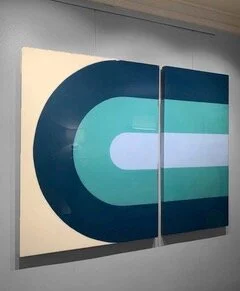 Groove in Blue and Green