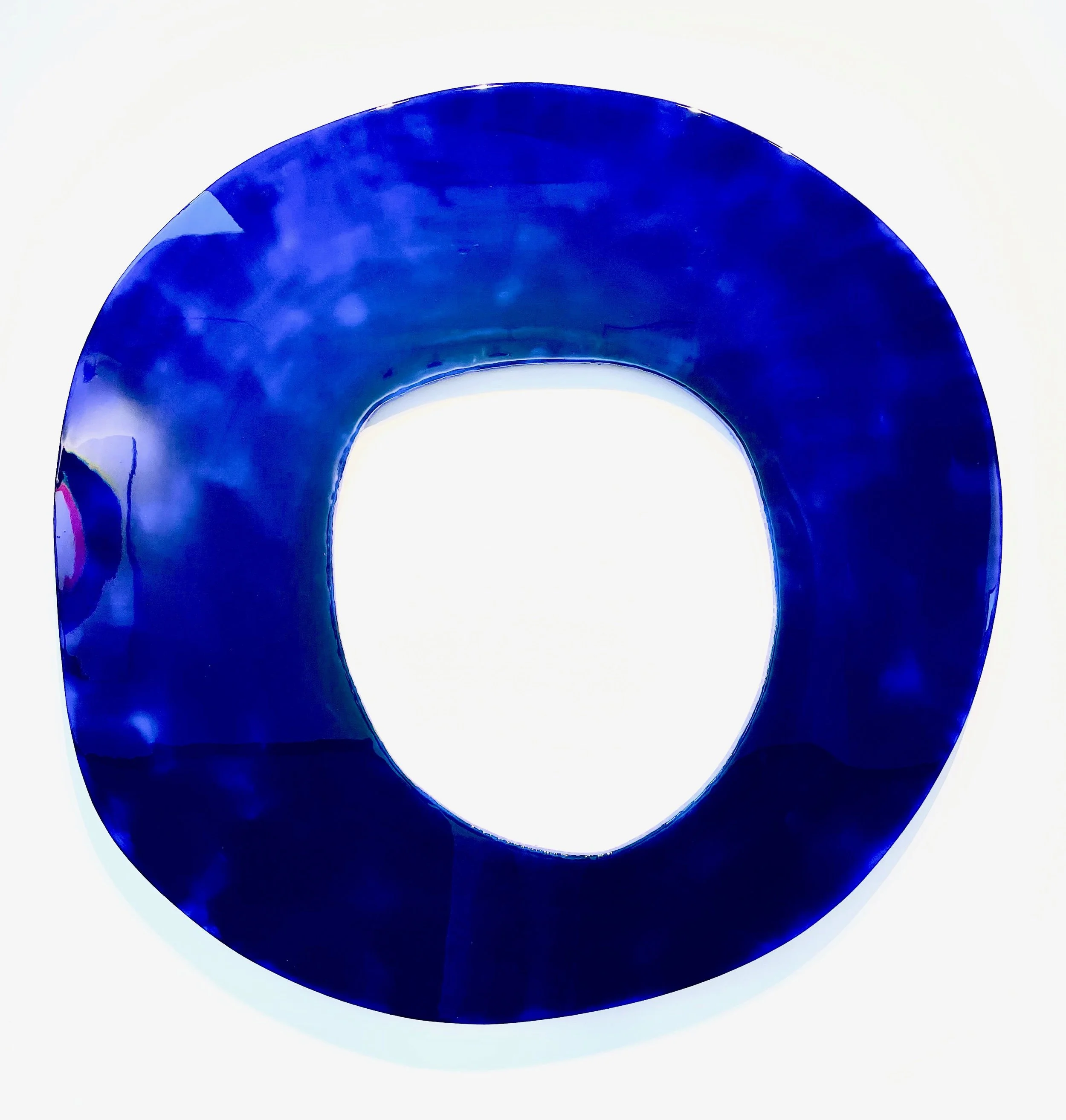 Dimensional Circle Series, Ocean Blue Gloss