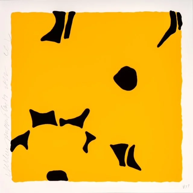 Yellow And Black Poppies