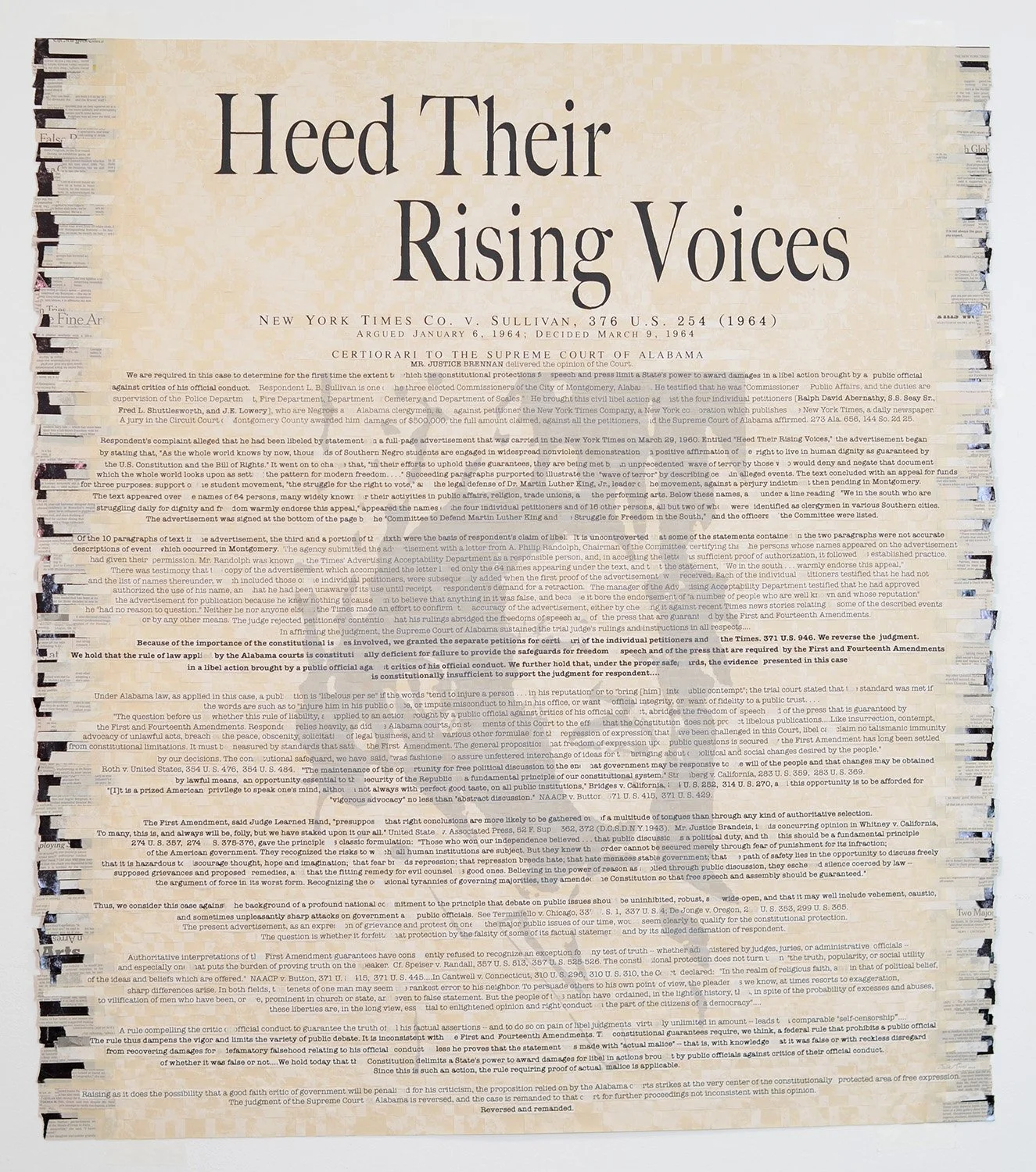 Heed Their Rising Voices