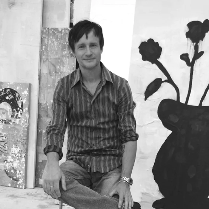 Donald Baechler Portrait