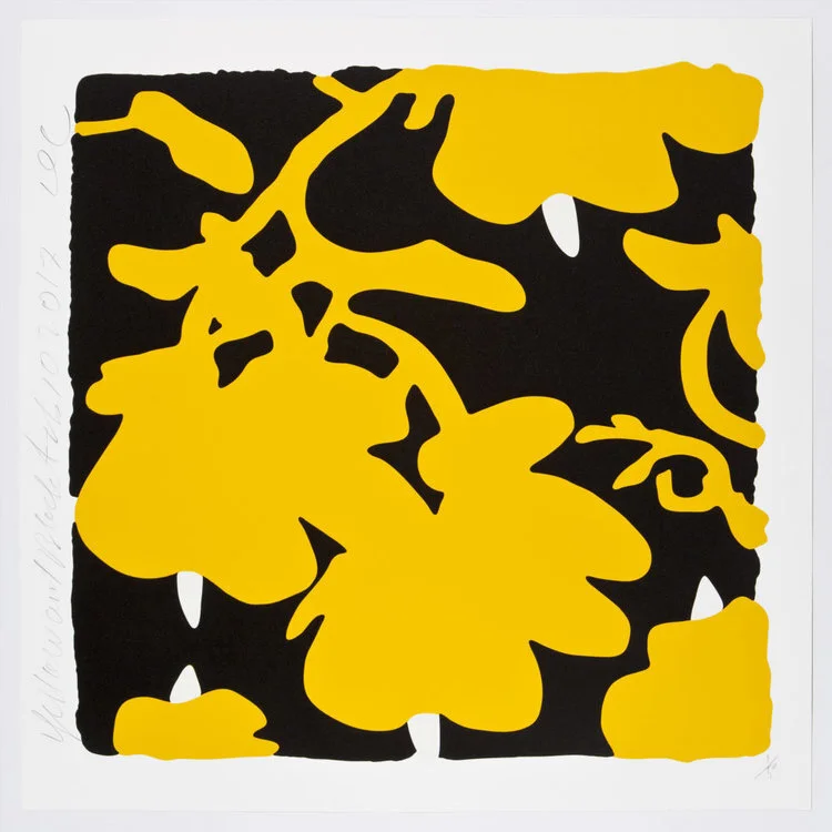 Lantern Flowers, Yellow and Black