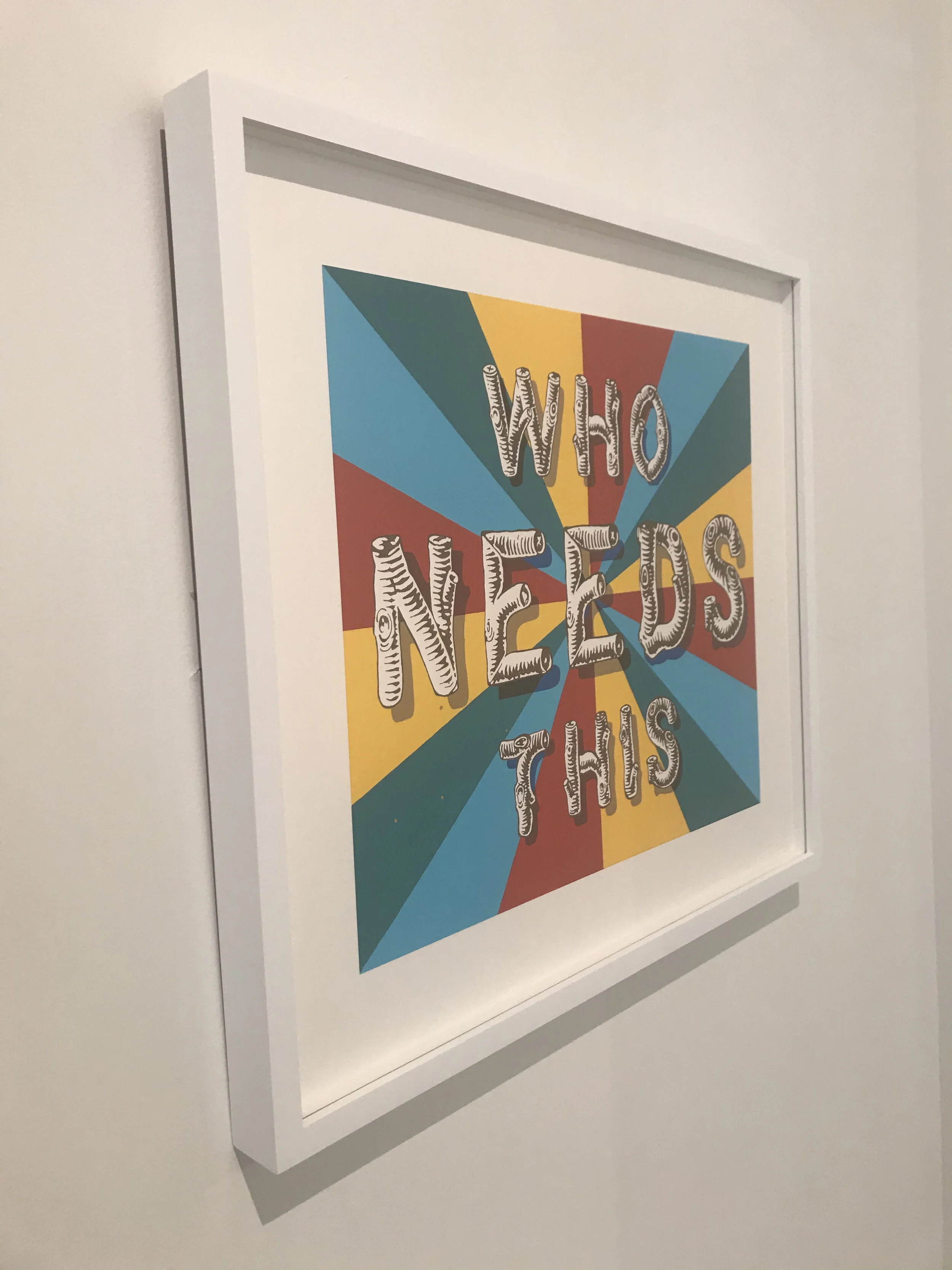 Who Needs This On wall