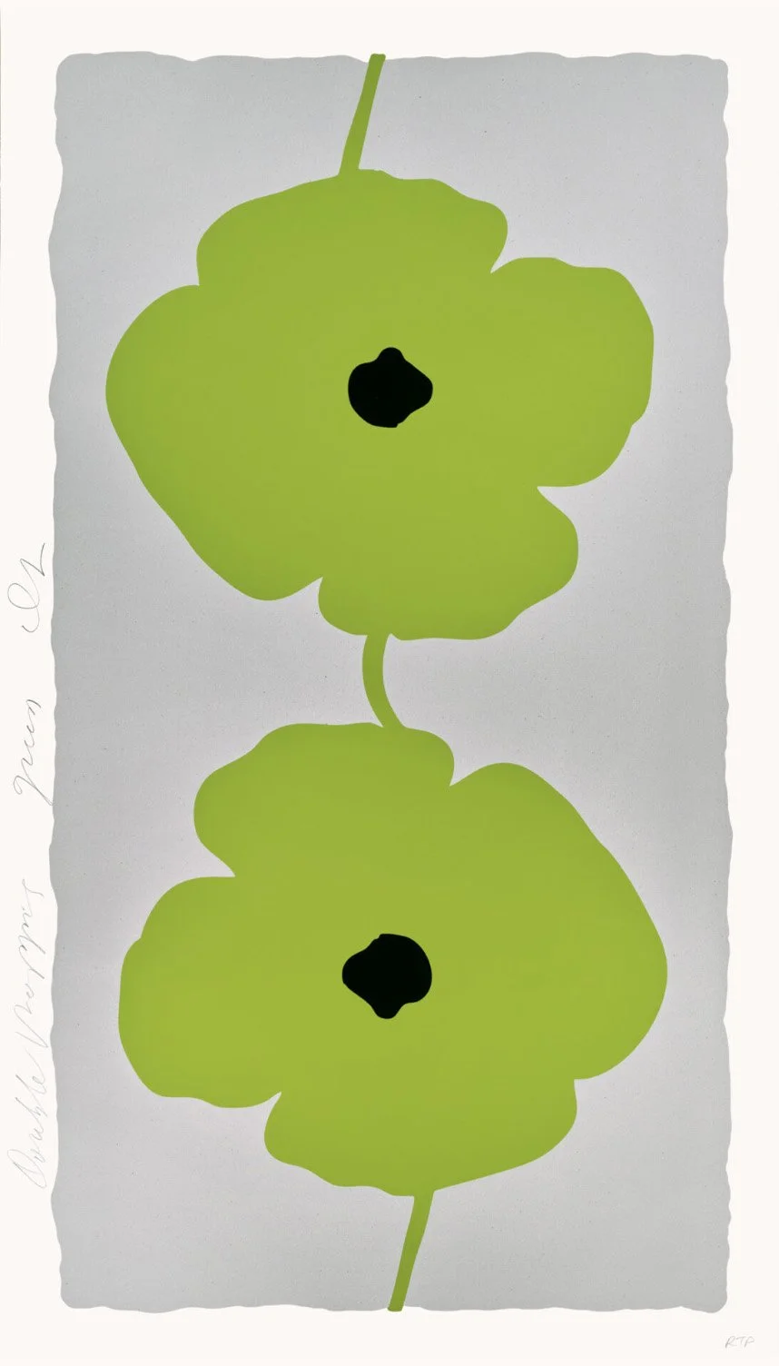 Double Poppies Green