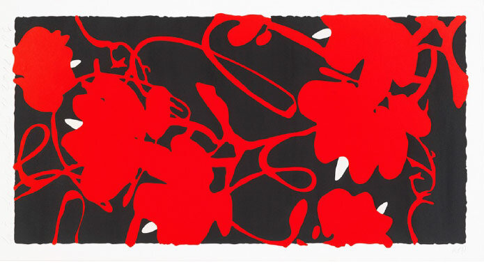 Lantern Flowers Red, February 17, 2012