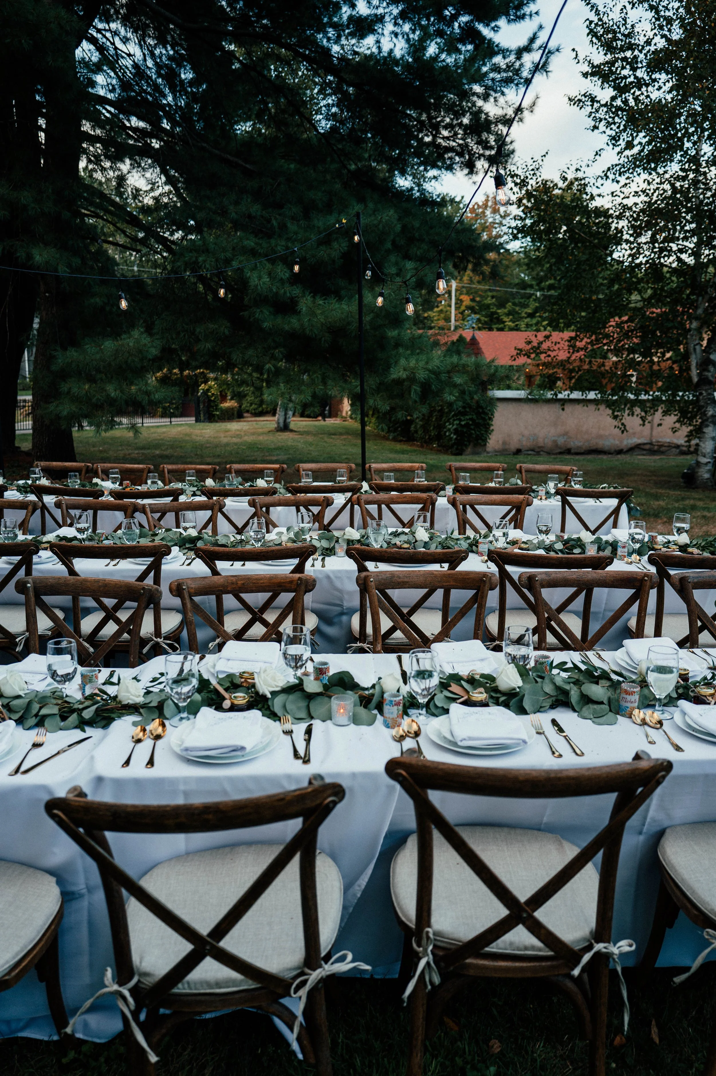 High-end wedding planning with intentional design details