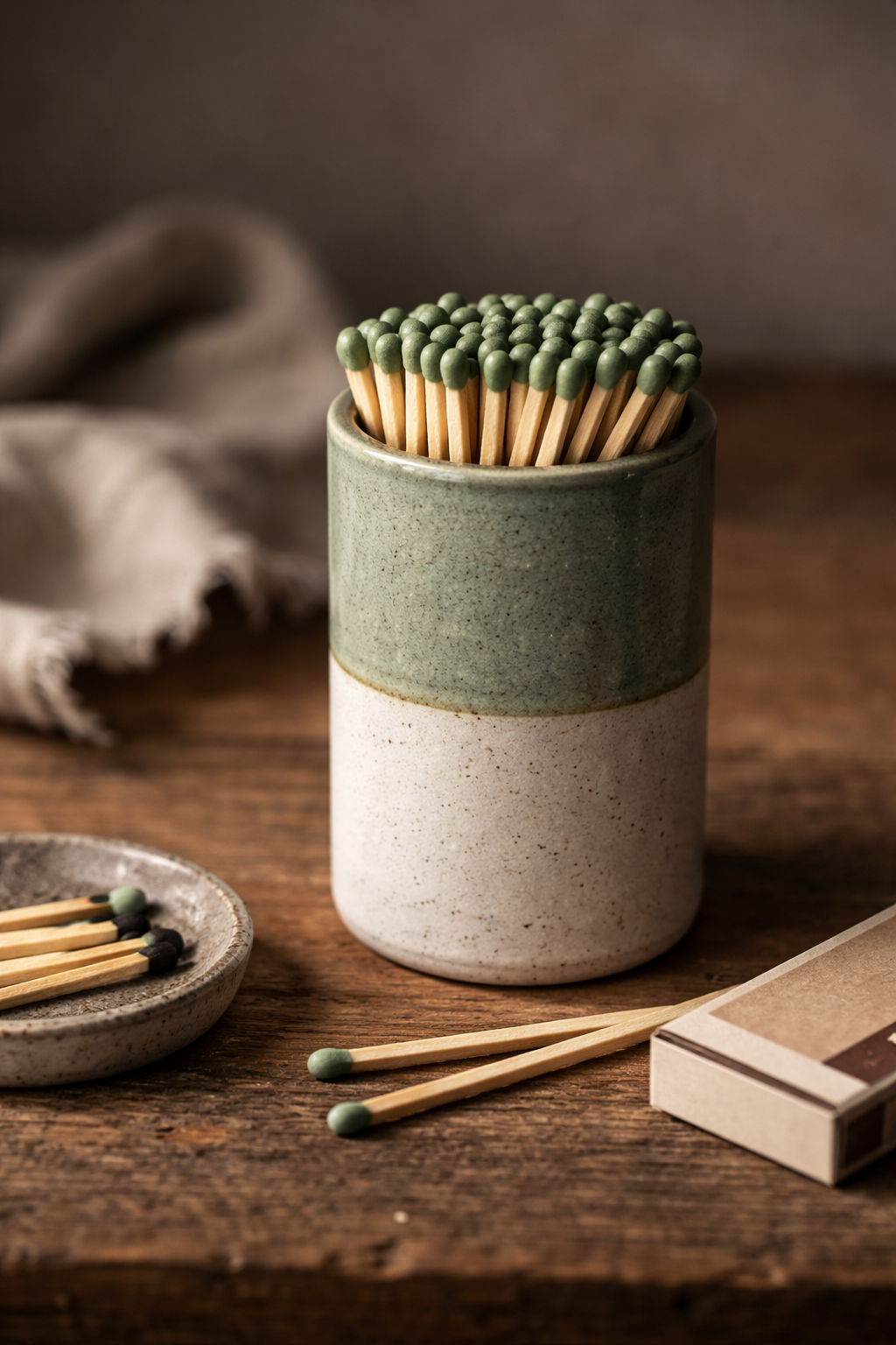Ceramic Match Holder