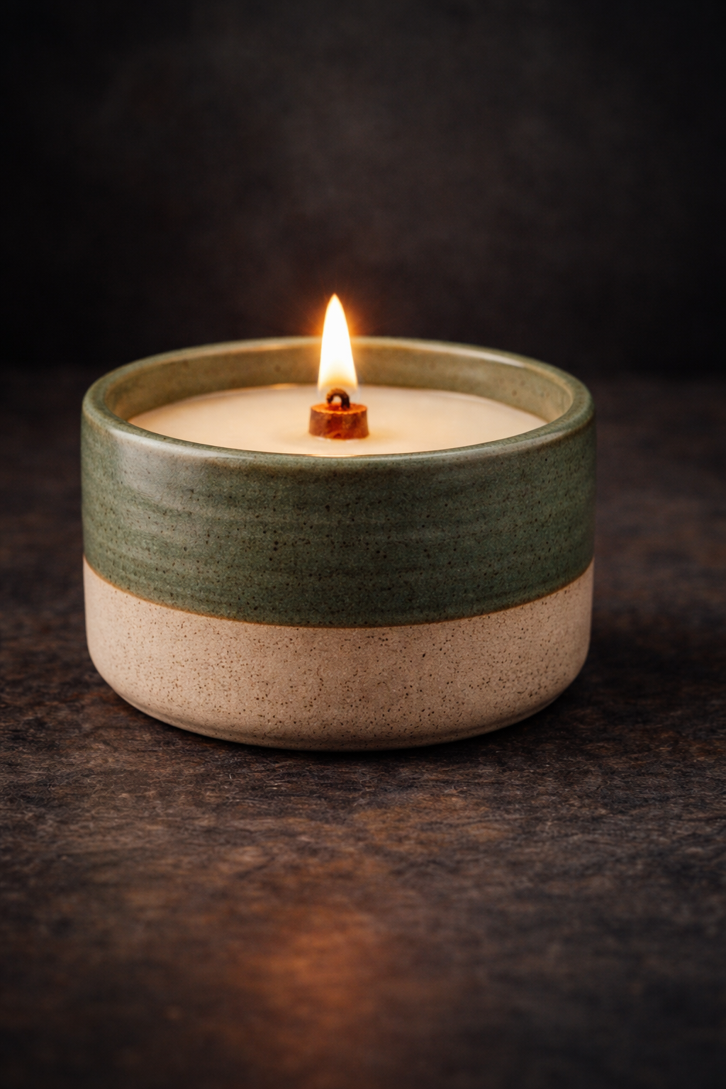 Salt in the Air at Druridge Bay - Handmade Ceramic Candle