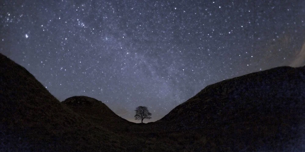 Dark Skies over Sycamore Gap