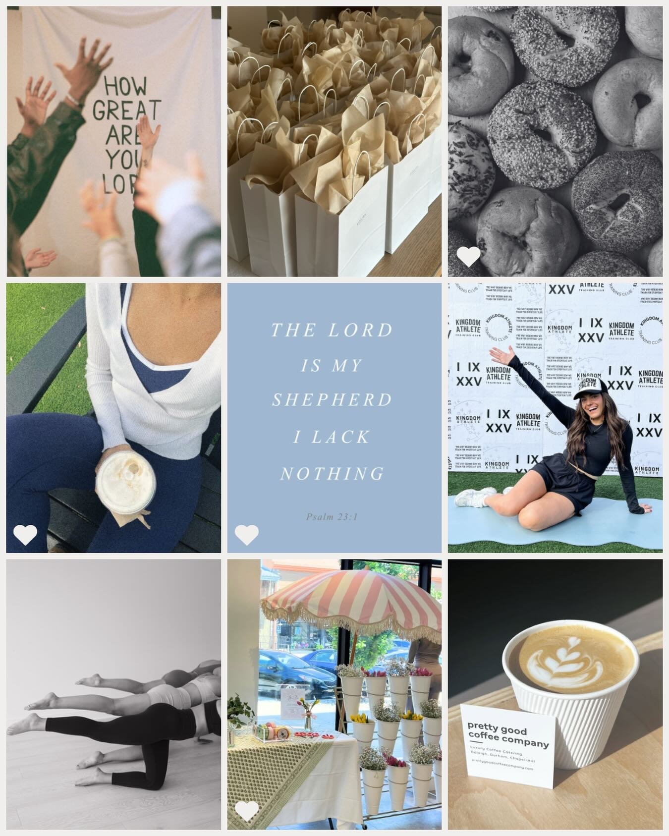 Our Perissos mood board 🤍
A glimpse into the heart of March 28.
Saturday, March 28 | 9AM&ndash;1PM

A morning of community, worship, movement, fellowship, and intentional connection.
Raleigh women &mdash; this gathering is for you 🤍

Register in th