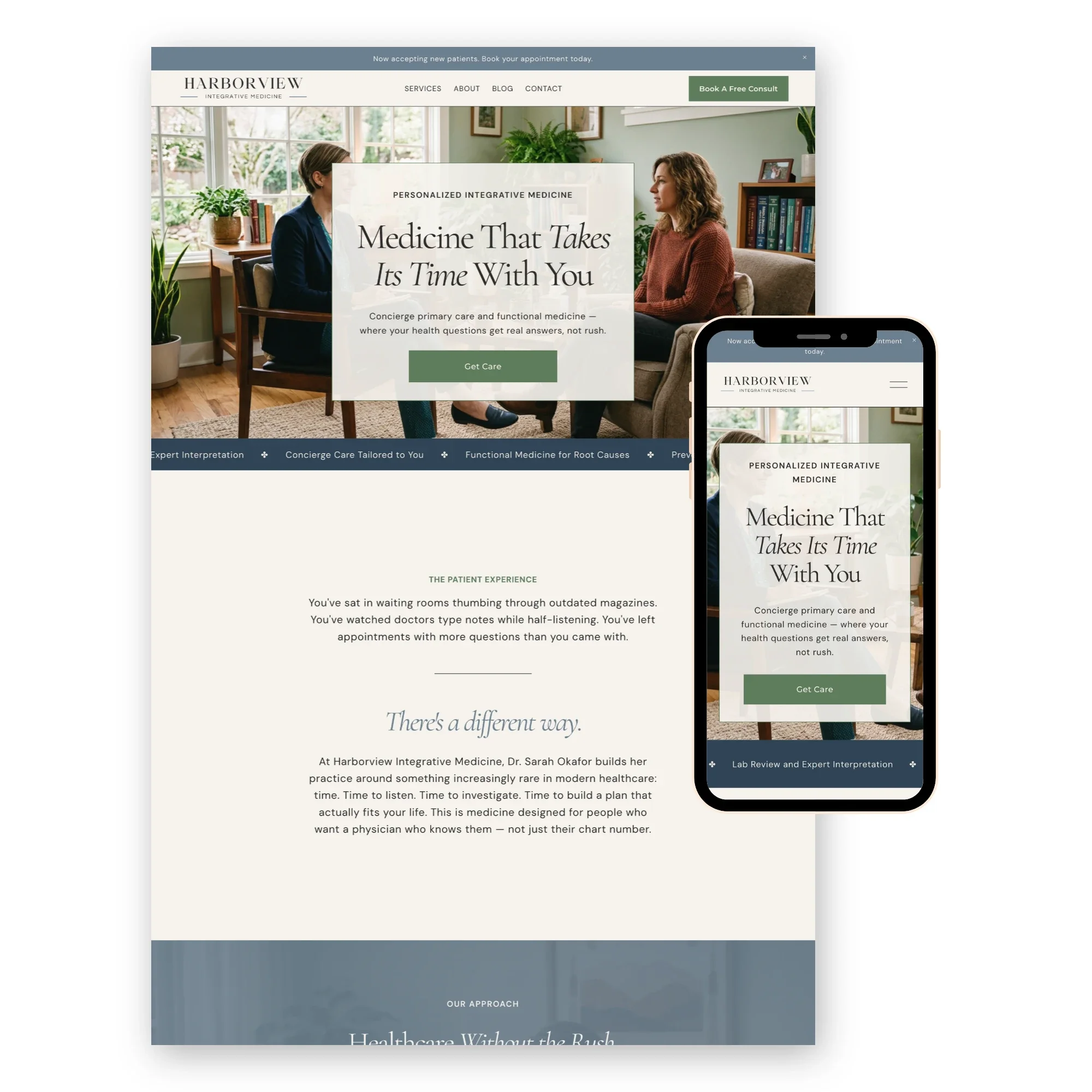 Harborview – Squarespace 7.1 Template