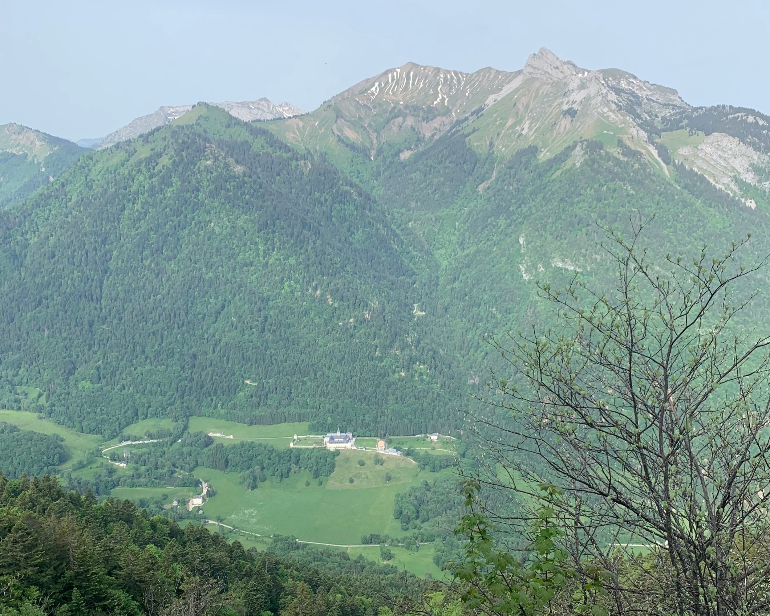 View from a hike in Albertville