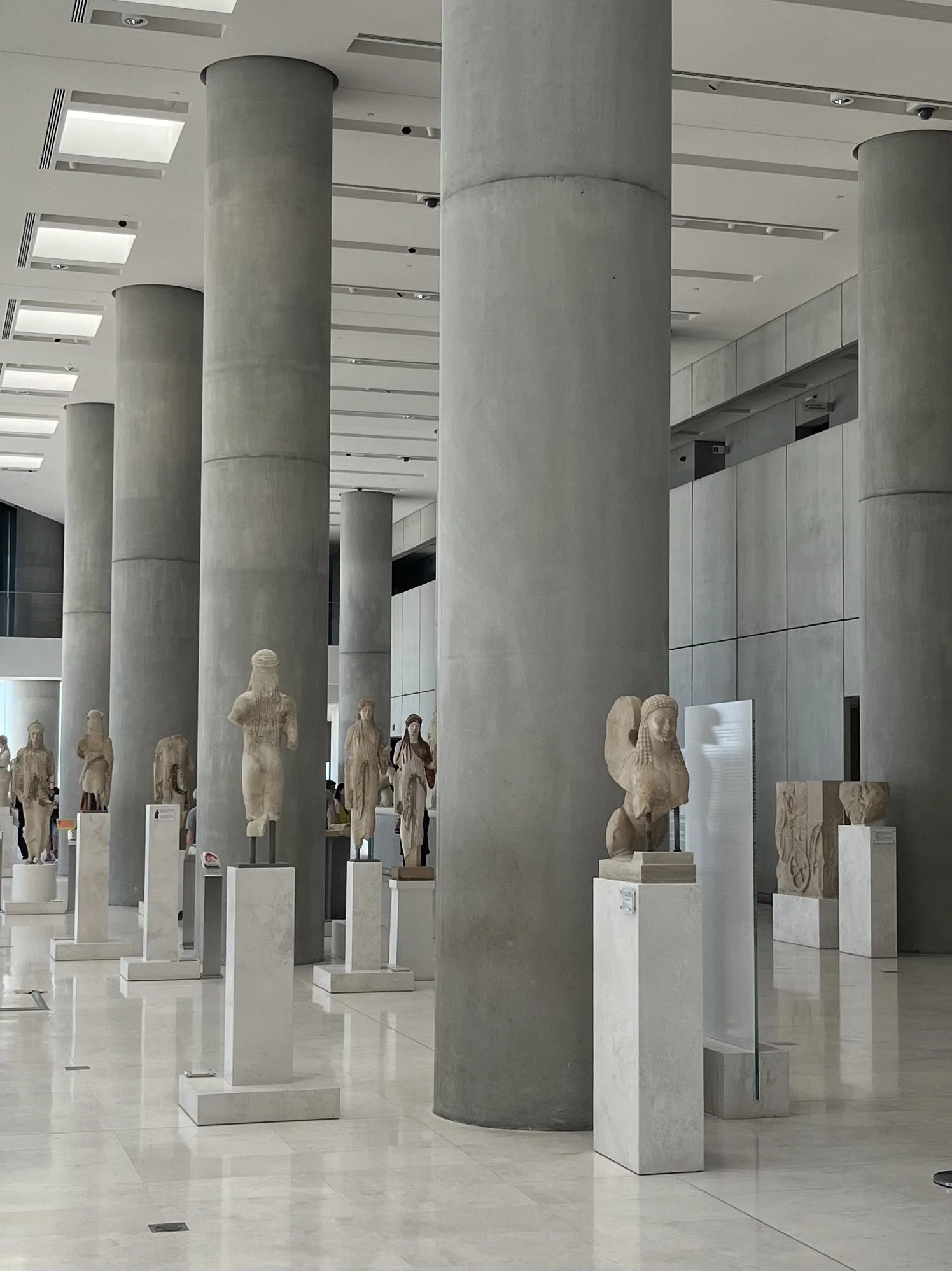 The Acropolis museum in Athens.