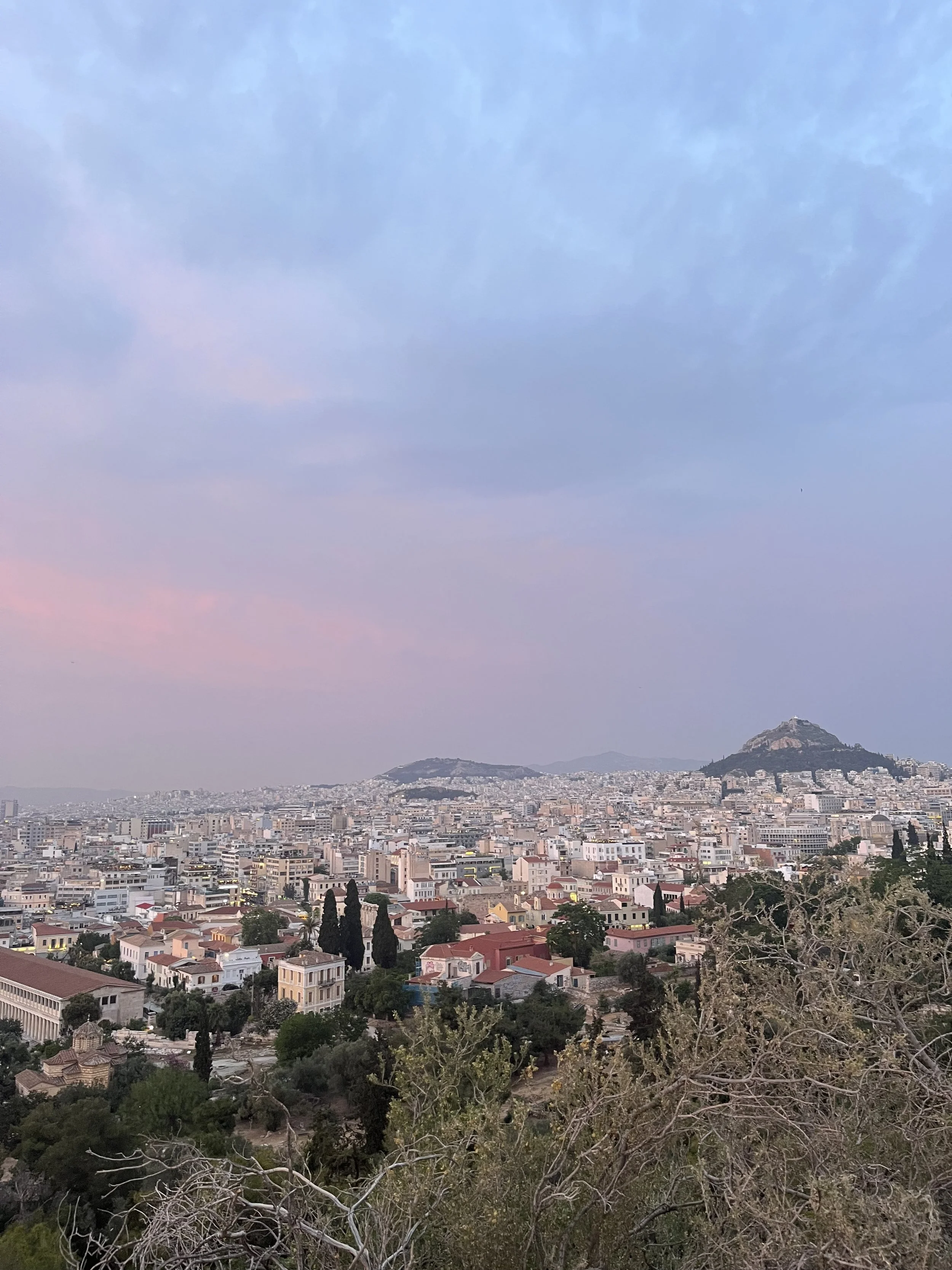 Views of the capital city, Athens.