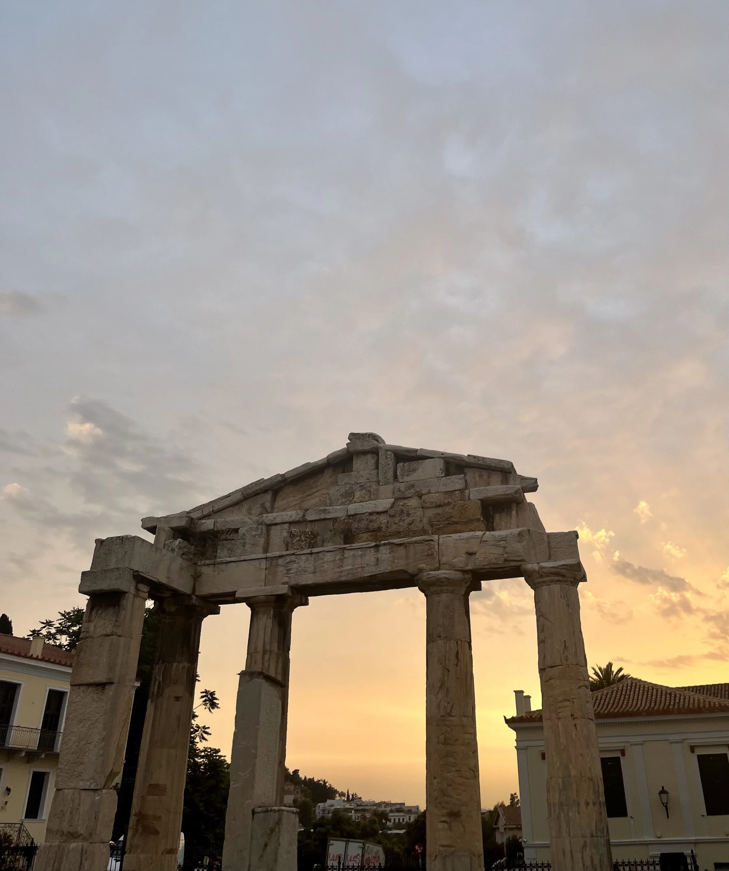 Ancient ruins in Athens