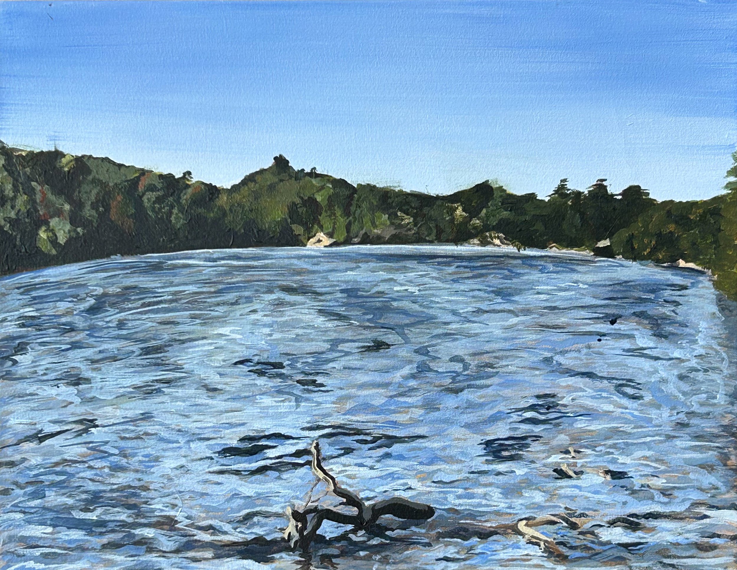 Lake Minnewaska
Acrylic on Canvas
2026