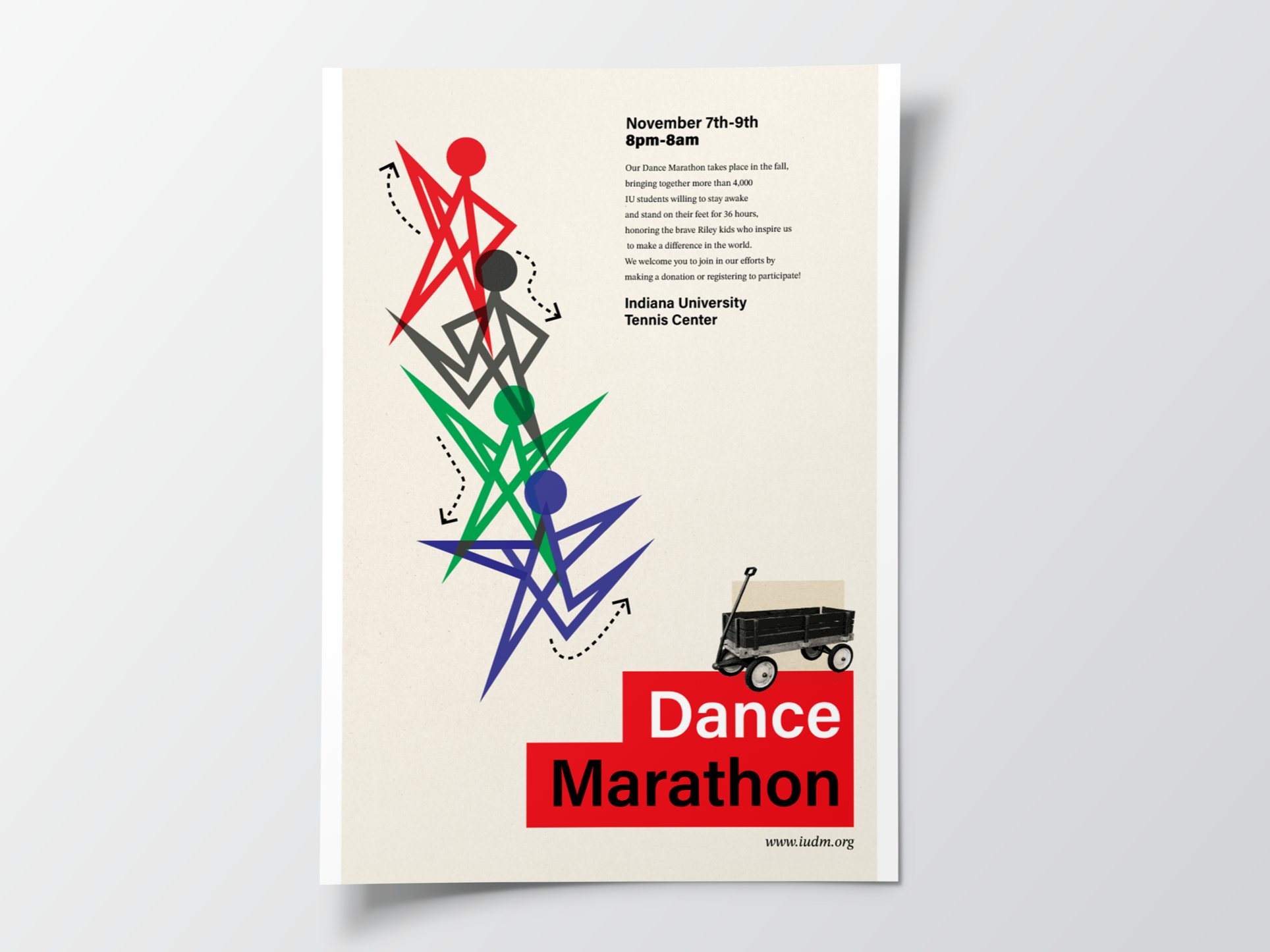 Event Poster with Giovani Pintori Influence