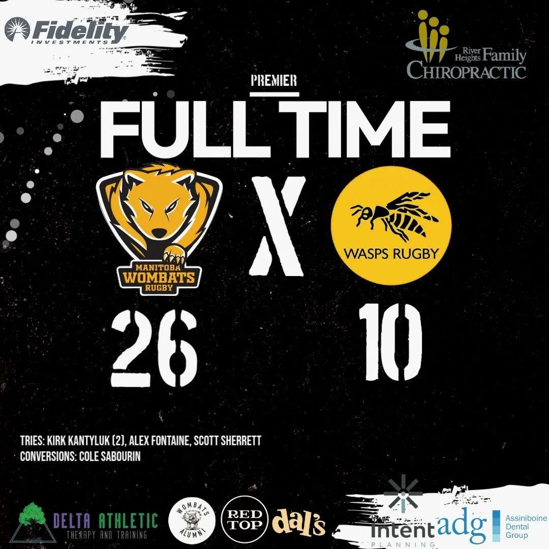 Full time scores for week one. Both Wombat squads fought hard to start the season off strong. This week the Premier team will face the Wasps&rsquo; Div II team on May 28th, while the Div II squad will go up against the Wasps&rsquo; Premier team on Ma