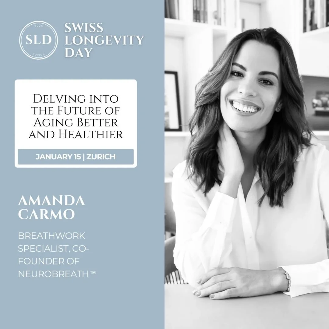 Tomorrow I&rsquo;ll be part of Swiss Longevity Day, guiding an experience on breath as a foundation for longevity.

We speak often about food, supplements and innovation, yet one of the most powerful longevity tools remains largely overlooked. 

Brea