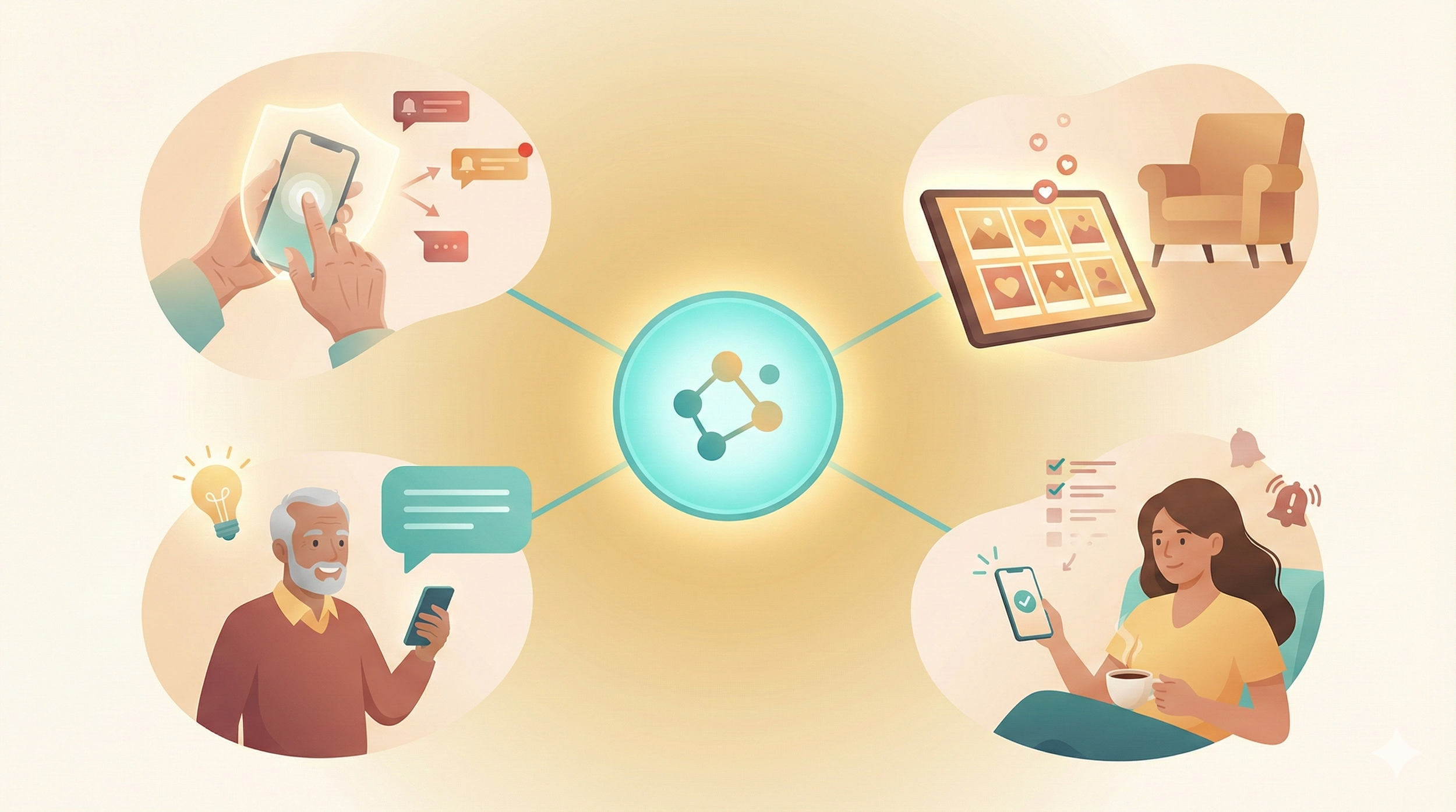 Sécurité numérique des aînés au Québec : le guide complet 2026 pour les familles