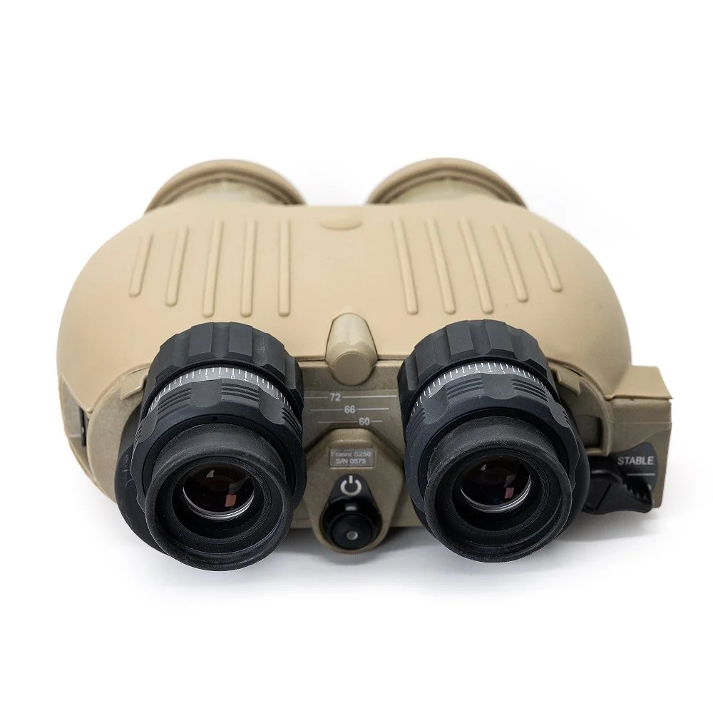 S250 Gyro-Stabilized Binoculars - Tan - Gyro Binos