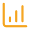 Bar chart showing data trends with yellow bars and black axes