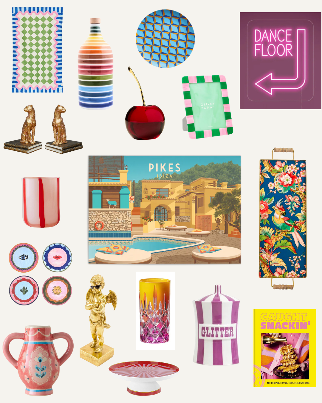 Kitchen disco interiors mood board - The Dairy Studio