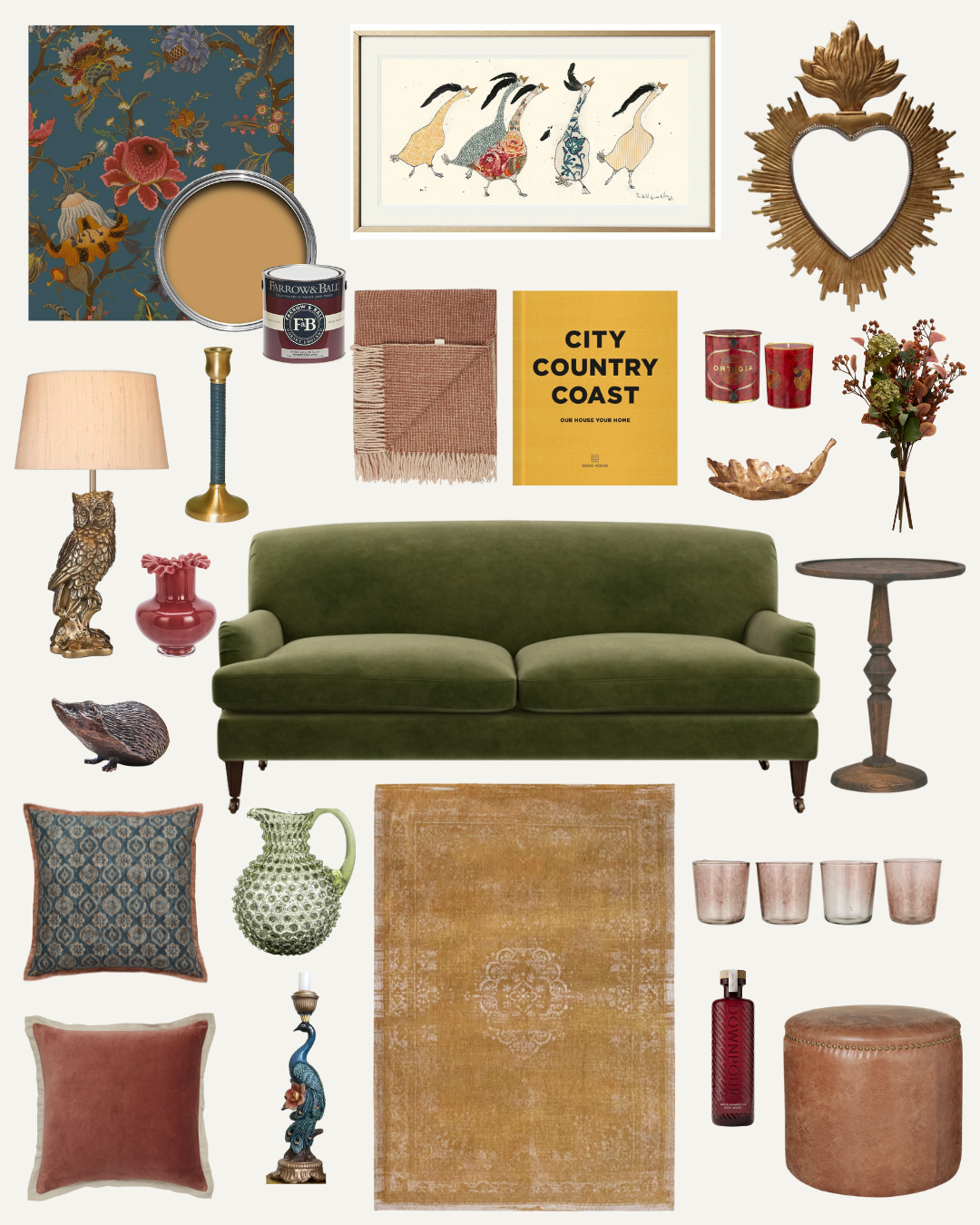 Autumn Magic Interiors Mood Board - The Dairy Studio