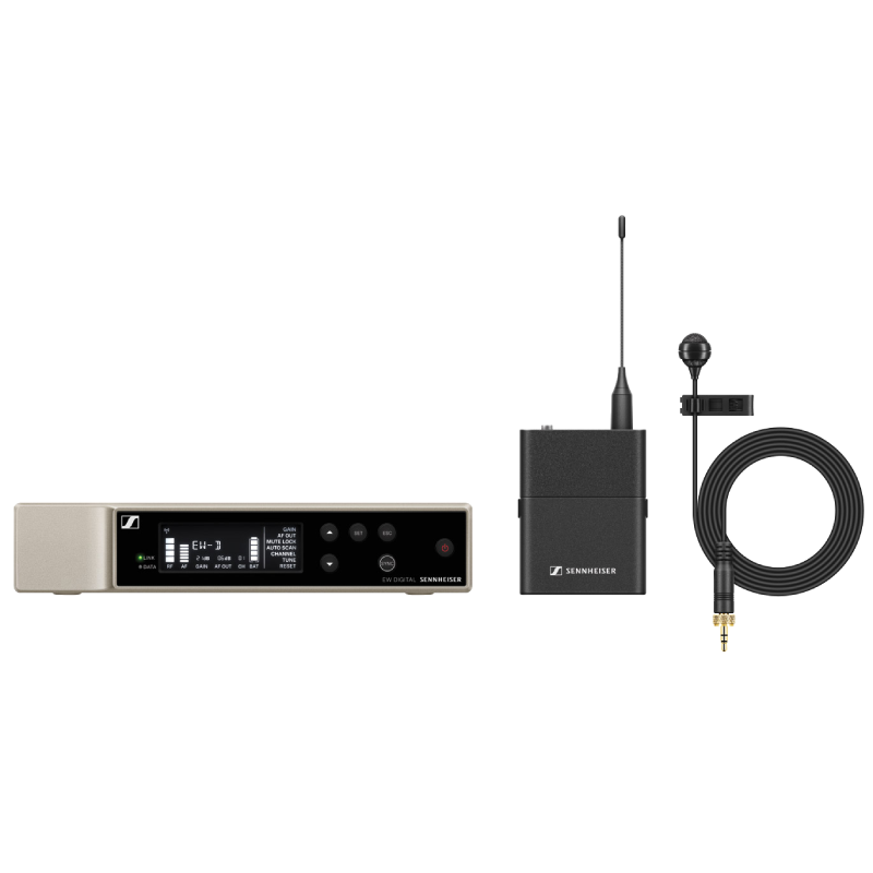 Sennheiser EW-D ME4 Set Radio Mic System w/ beltpack. lavalier. cardioid (U1/5)