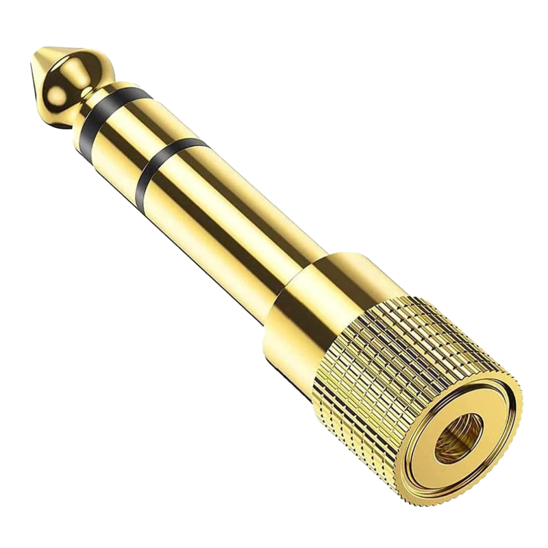 HEADPHONE ADAPTER PLUG 3.5mm to 6.35mm
