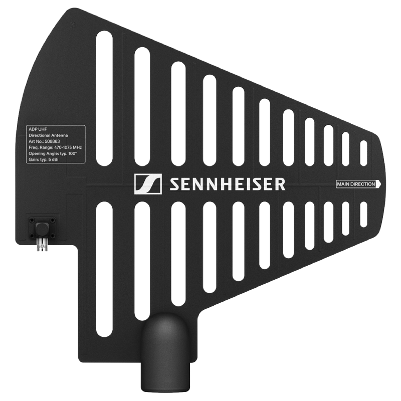 SENNHEISER ADP UHF RADIOMIC ANTENNA Directional. passive. BNC. 470-1075MHz