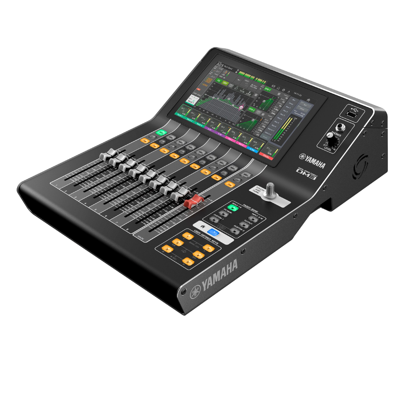 Yamaha DM3 Digital Mixing Console, left hand view