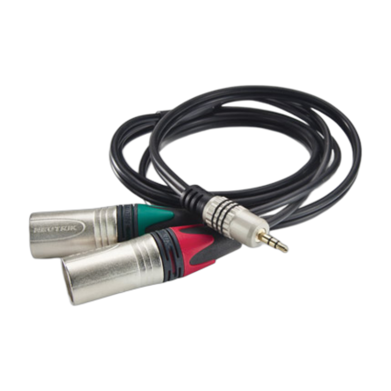 CANFORD CABLE 3MJP3.5-Dual3MXX-1.2m. Black