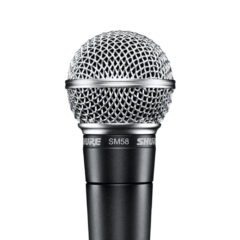 Shure SM58 Dynamic Vocal Microphone head shot only