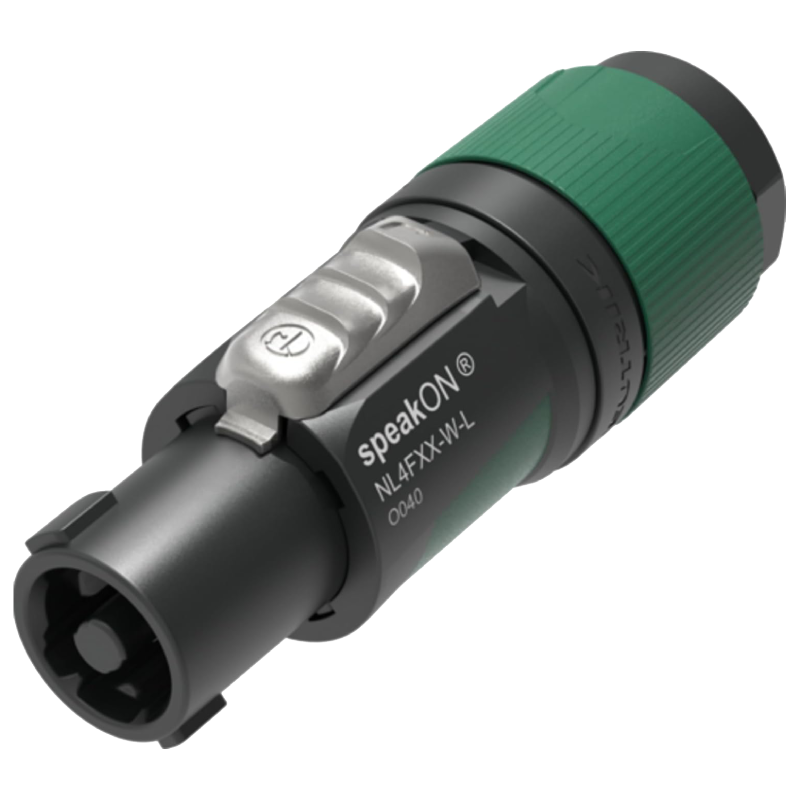 NEUTRIK NL4FXX-W-L SPEAKON Cable connector. 10-16mm